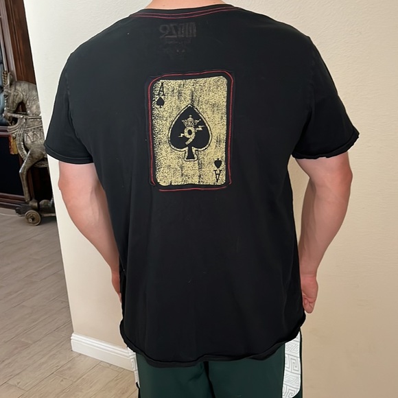 Muz 9 men’s black Tshirt XXL - Picture 2 of 2